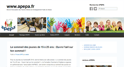 Desktop Screenshot of apepa.fr